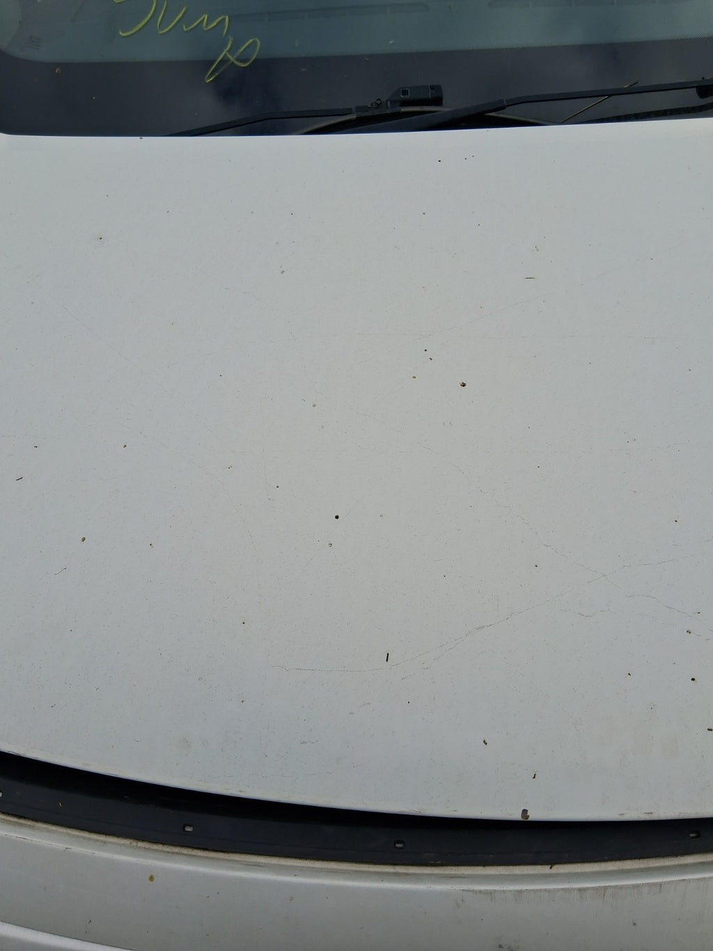 2017 PEUGEOT PARTNER MK2 FRONT BONNET HOOD PANEL WHITE