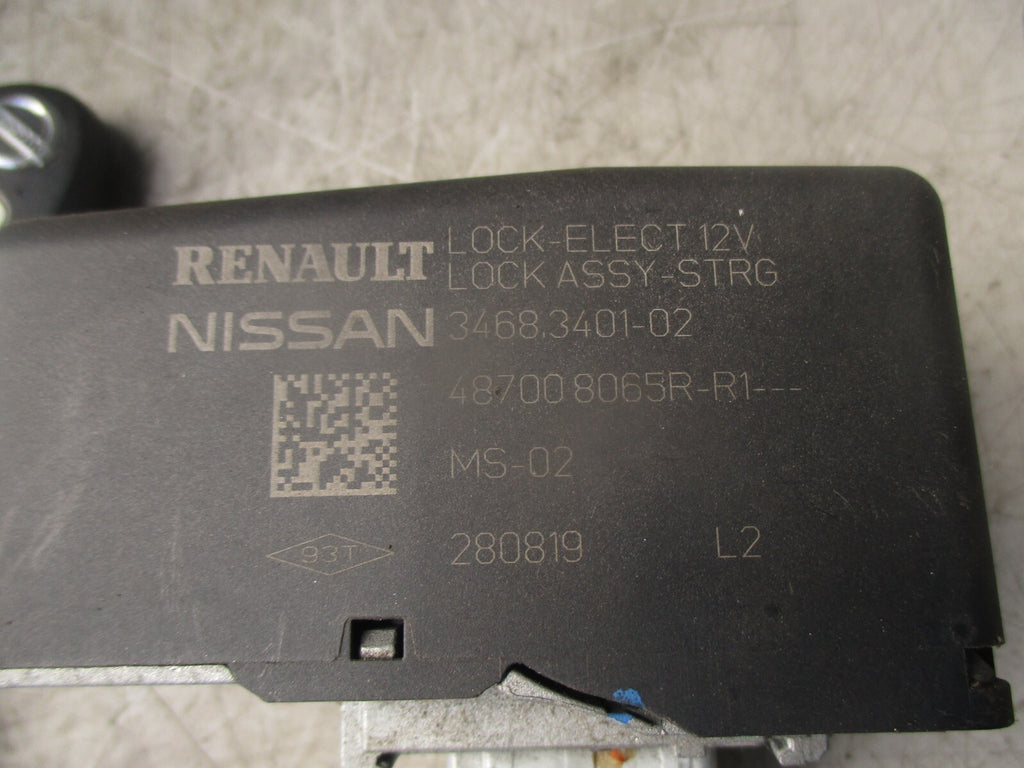 2019 NISSAN MICRA K14 MK5 IGNITION LOCK & REMOTE KEYS 487008065R