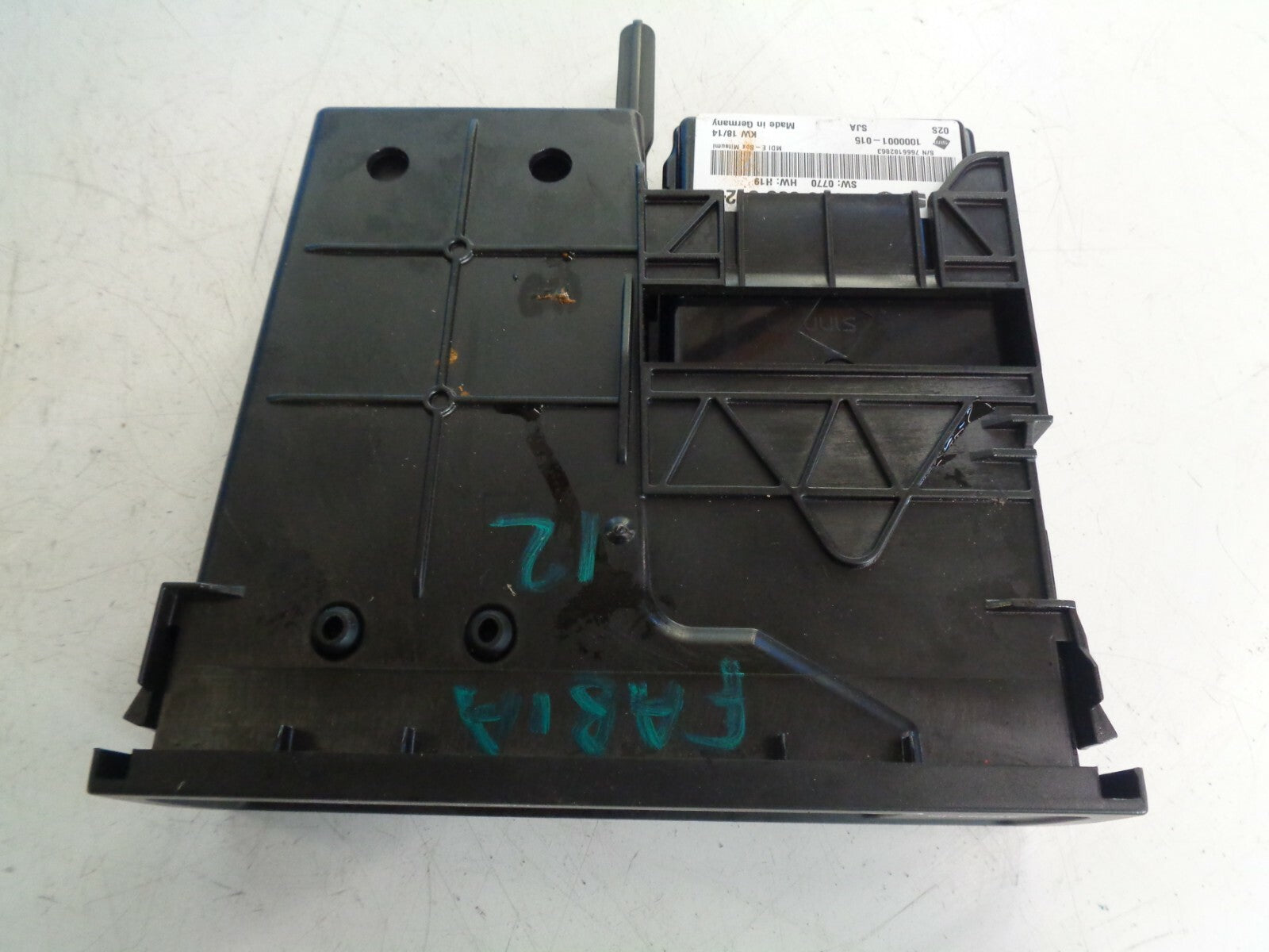 SKODA FABIA MK2 2012 MULTIMEDIA INTERFACE BOX UNIT 5N0035342G