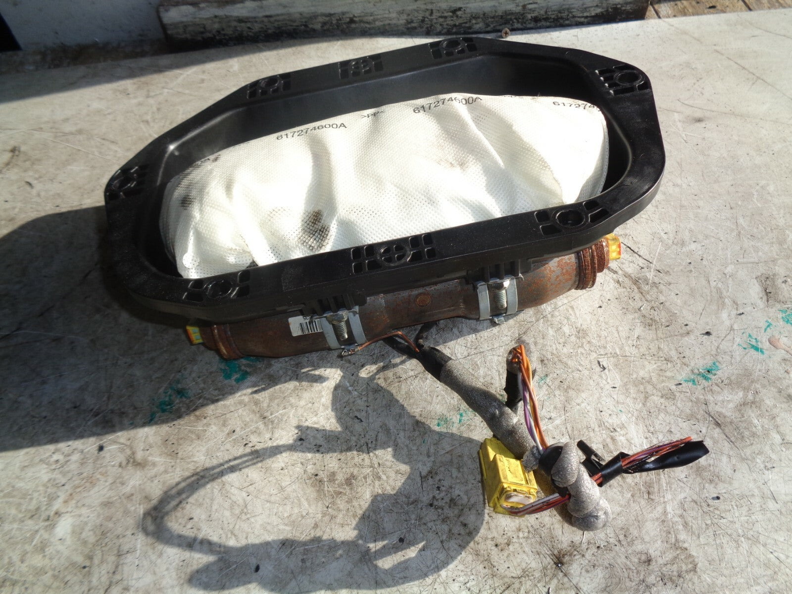 VAUXHALL INSIGNIA 2009 FRONT NS PASSENGER SIDE DASHBOARD SAFETY BAG 13222957