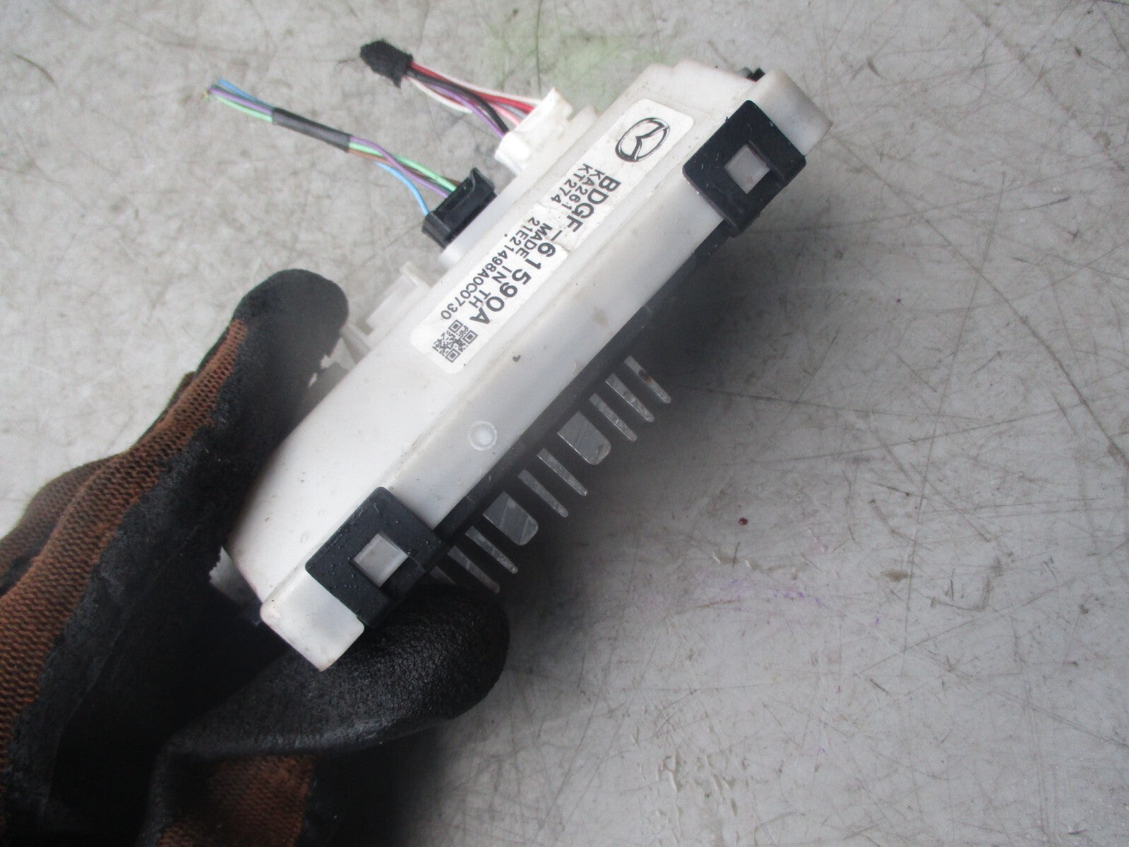 MAZDA 3 2020 AIR CONDITIONING HEATING RESISTOR BDGF61590A