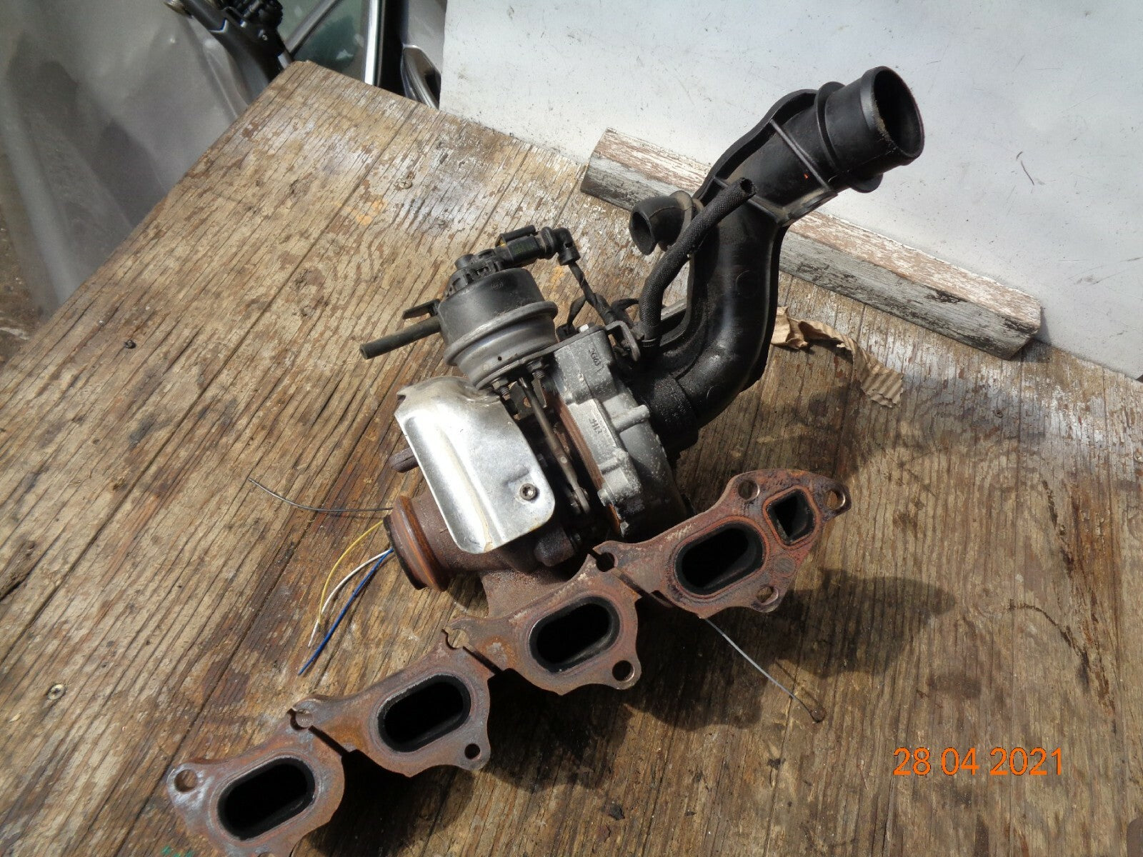 FORD MONDEO MK5 2017 2.0 TDCI DIESEL TURBO TURBOCHARGER MANIFOLD 53031015184
