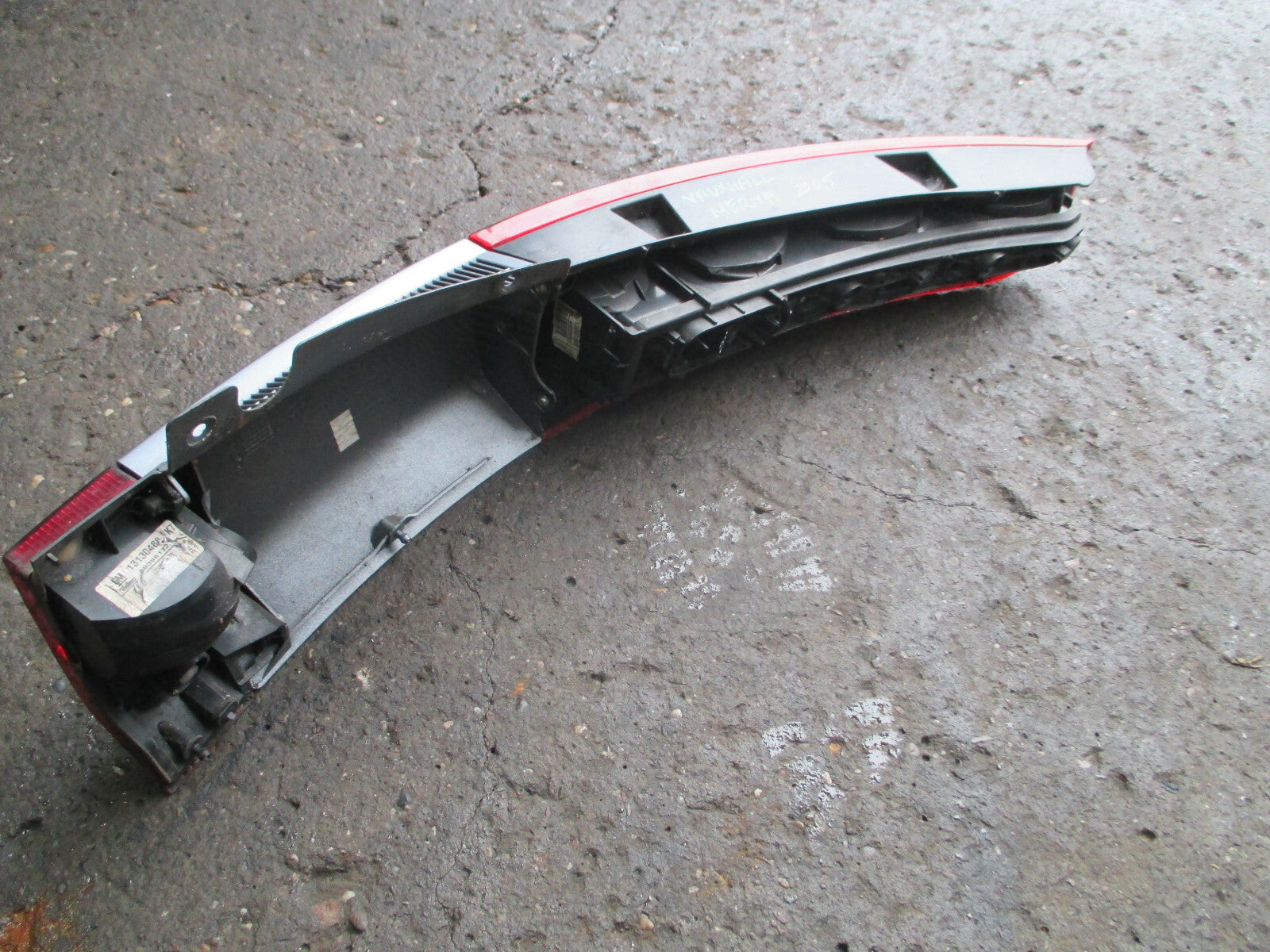 VAUXHALL MERIVA A MK1 2005 NSR PASSENGER SIDE REAR TAIL LIGHT