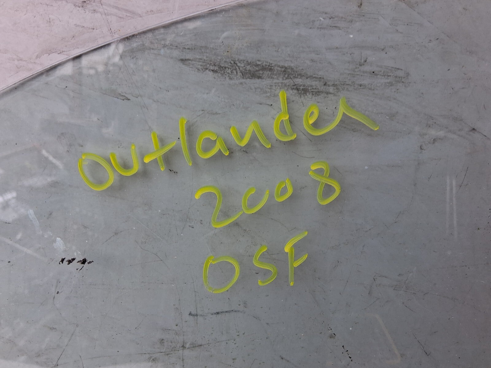 2008 MITSUBISHI OUTLANDER MK2 OSF DRIVER SIDE FRONT RIGHT WINDOW GLASS 43R00033