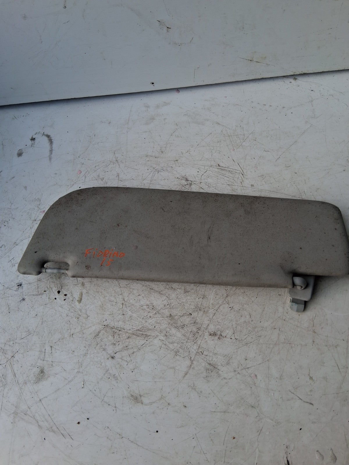 2015 FIAT FIORINO NSF PASSENGER SIDE FRONT SUN VISOR