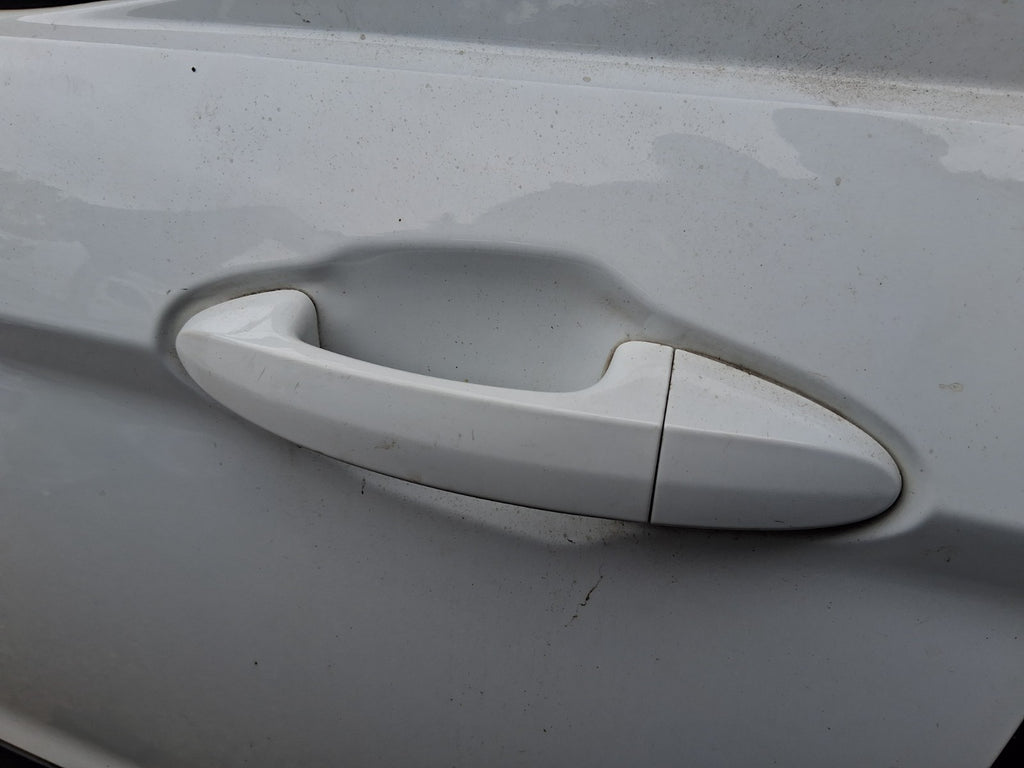 2015 FORD TRANSIT COURIER MK1 NSF PASSENGER SIDE FRONT DOOR HANDLE WHITE