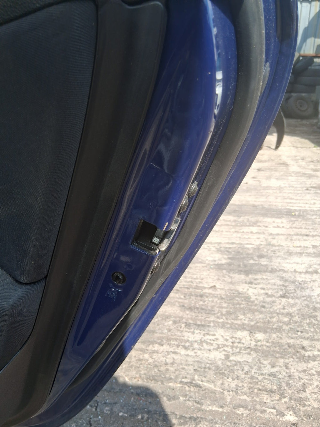 2013 VAUXHALL ASTRA J ESTATE OSR DRIVER SIDE REAR RIGHT COMPLETE DOOR BLUE