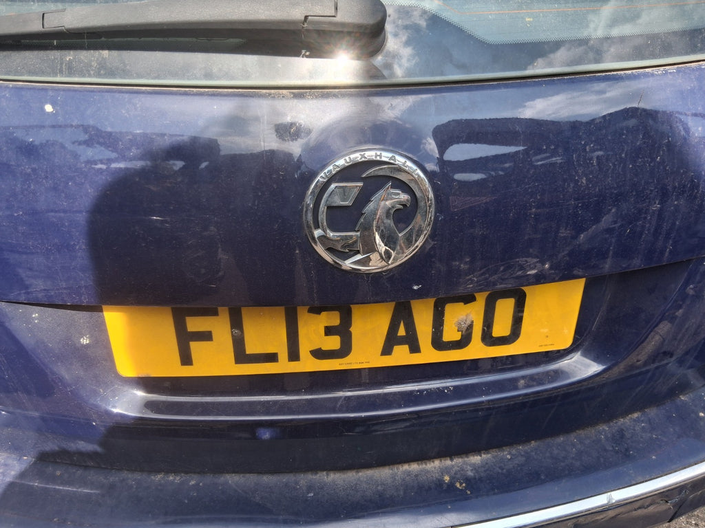 2013 VAUXHALL ASTRA J ESTATE REAR BARE TAILGATE BOOTLID BLUE