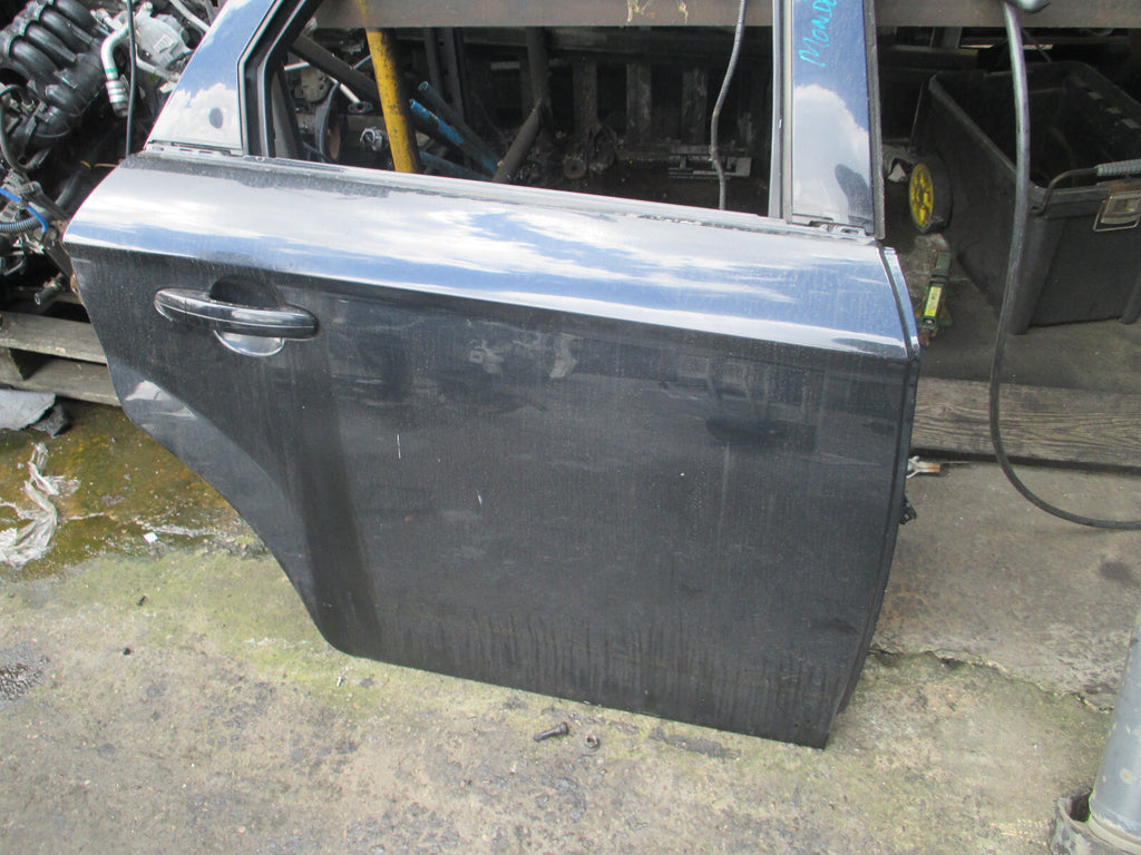 FORD MONDEO MK4 2010 OSR DRIVER SIDE REAR BARE DOOR SHELL BLACK PARTNER