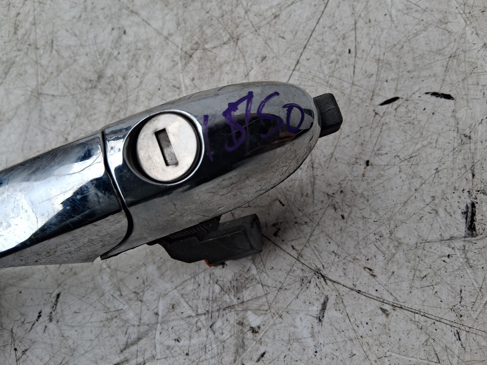 2015 FIAT 500 LOUNGE NSF PASSENGER SIDE FRONT LEFT EXTERIOR DOOR HANDLE