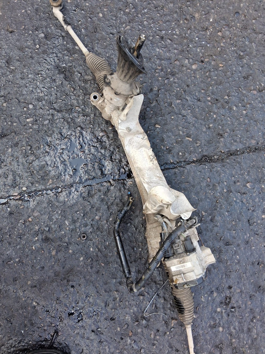 FORD GRAND C MAX 2017 STEERING RACK HV613D070