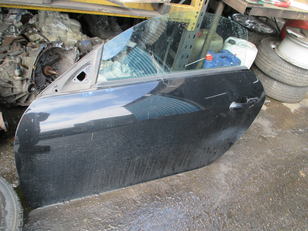 MERCEDES BENZ SLK 2010 3 DOOR NS PASSENGER SIDE COMPLETE DOOR BLACK