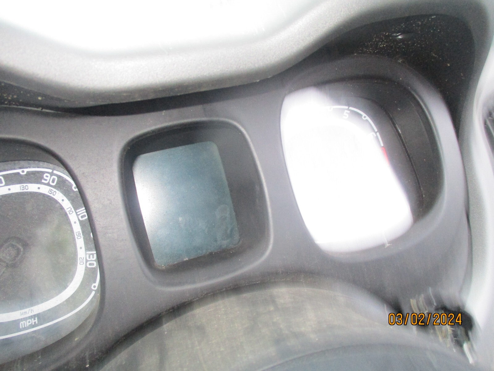 FIAT PANDA 319 MK3 2017 0.9 PETROL MANUAL SPEEDO INSTRUMENT CLUSTER