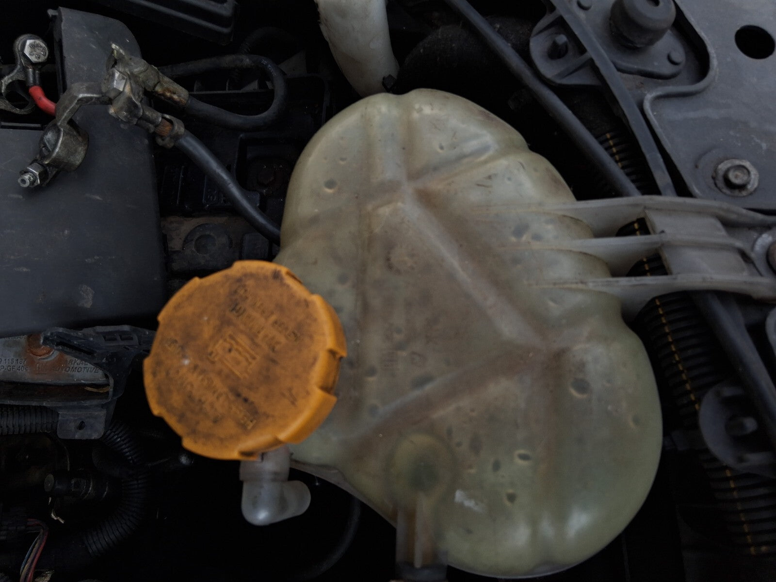 2009 VAUXHALL CORSA D COOLANT EXPANSION RESERVOIR BOTTLE TANK