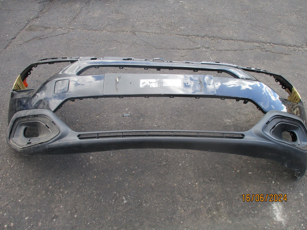 CITROEN C4 MK3 2021 FRONT BUMPER WITH DIFFUSER IN BLACK