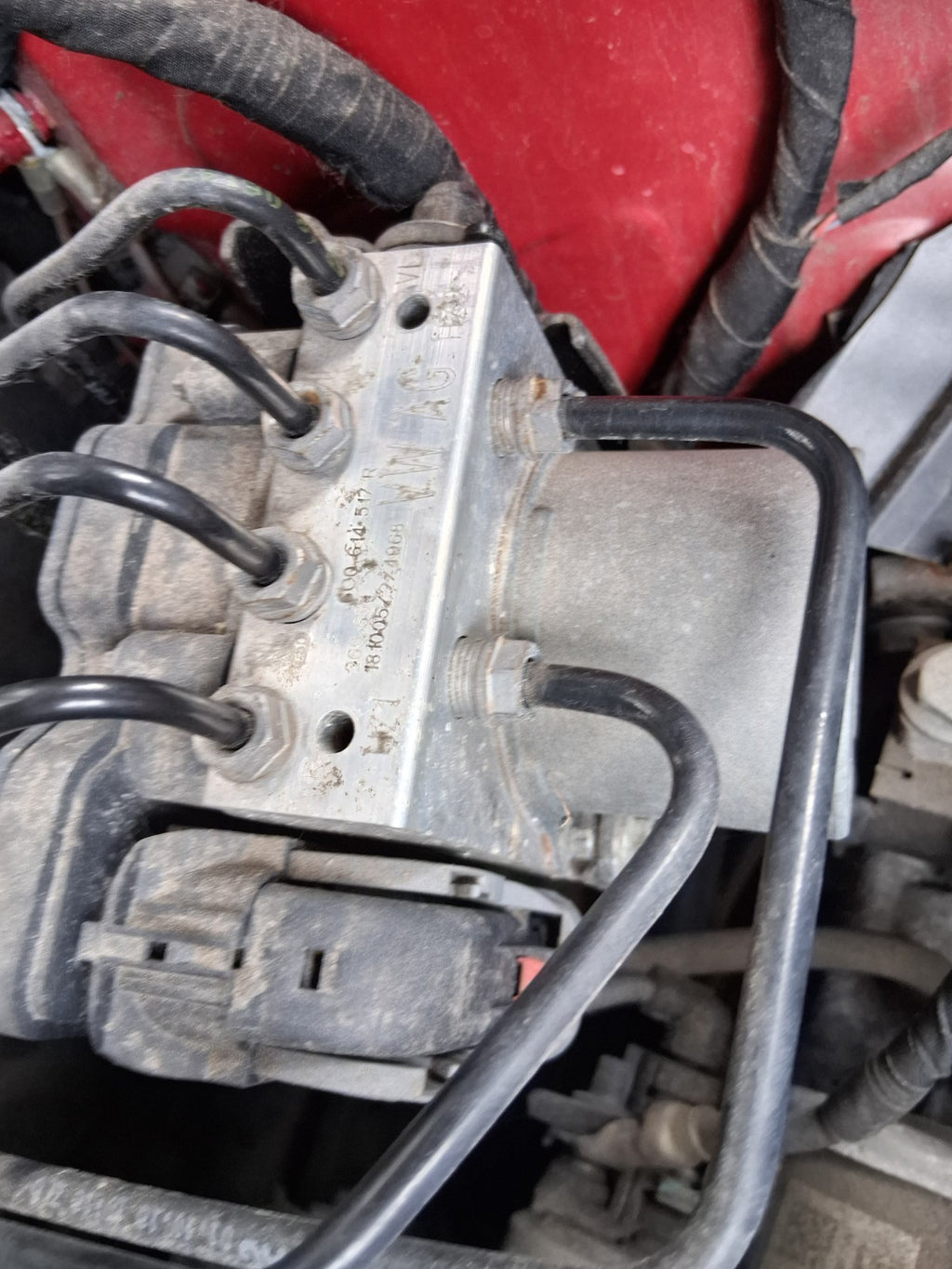 2019 SKODA FABIA MK3 NJ 1.0 PETROL ABS PUMP CONTROL MODULE 600614517