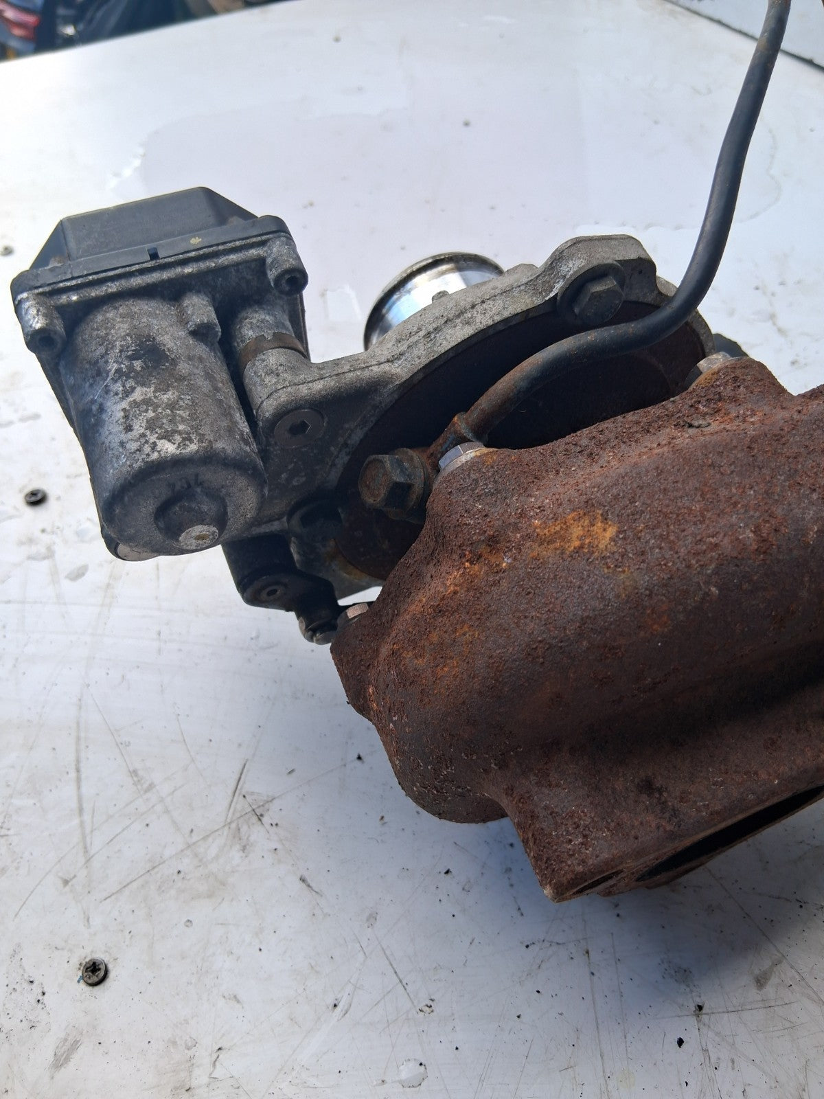 HYUNDAI I10 MK2 2015 TURBOCHARGER EXHAUST MANIFOLD 16351013565