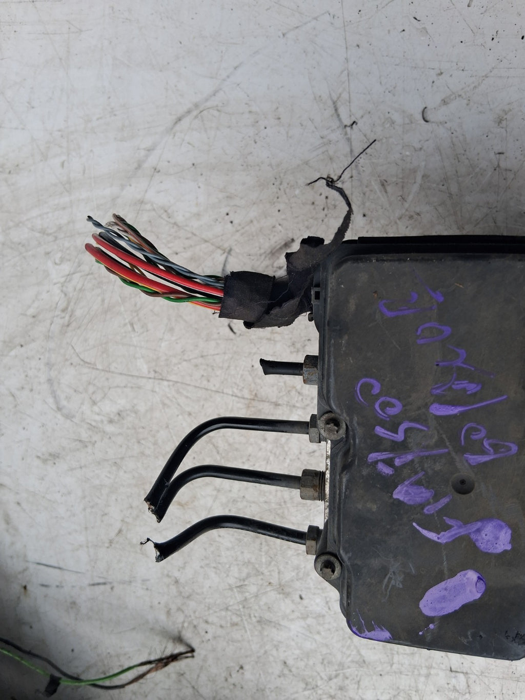 2010 FIAT 500 LOUNGE MK1 ABS PUMP CONTROL MODULE UNIT 0265801036