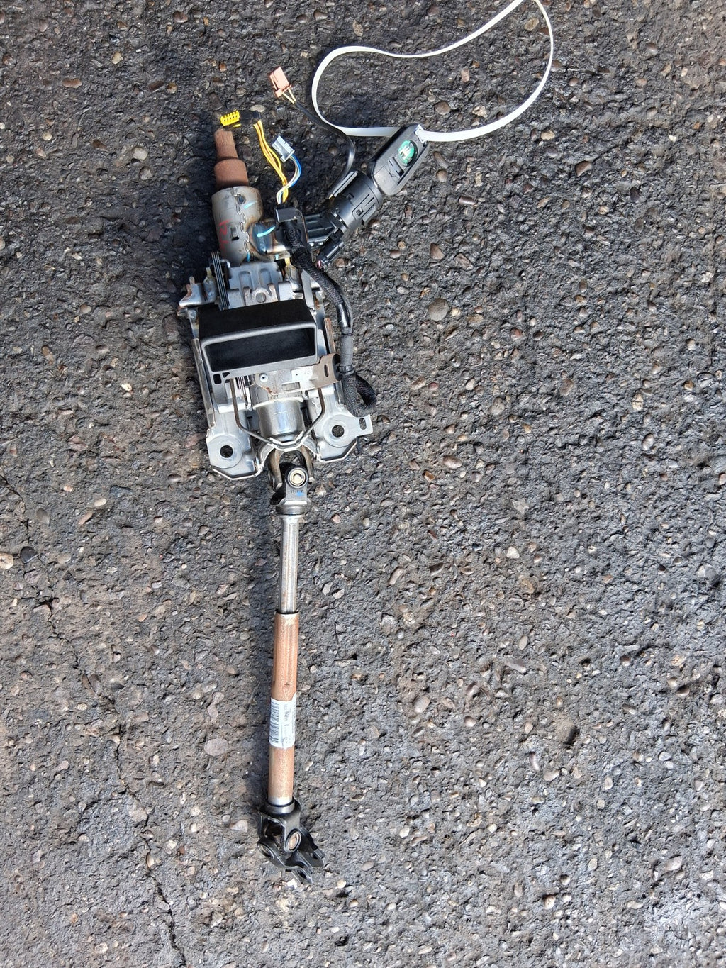 2021 CITROEN C3 MK3 STEERING COLUMN & IGNITION BARREL WITH KEY 9835704977