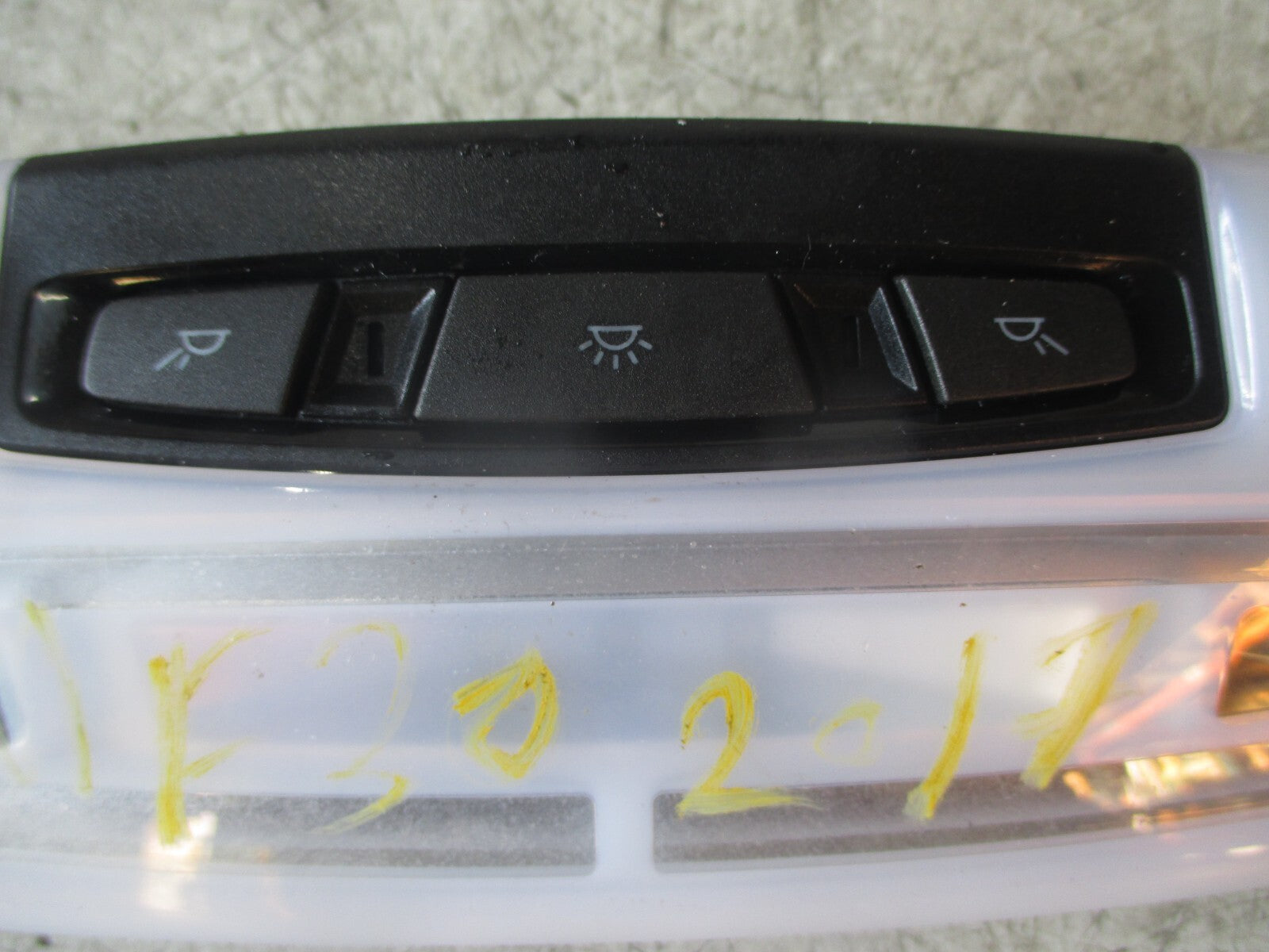 BMW 3 SERIES F30 2017 INTERIOR REAR ROOF LED LIGHT PANEL BLACK