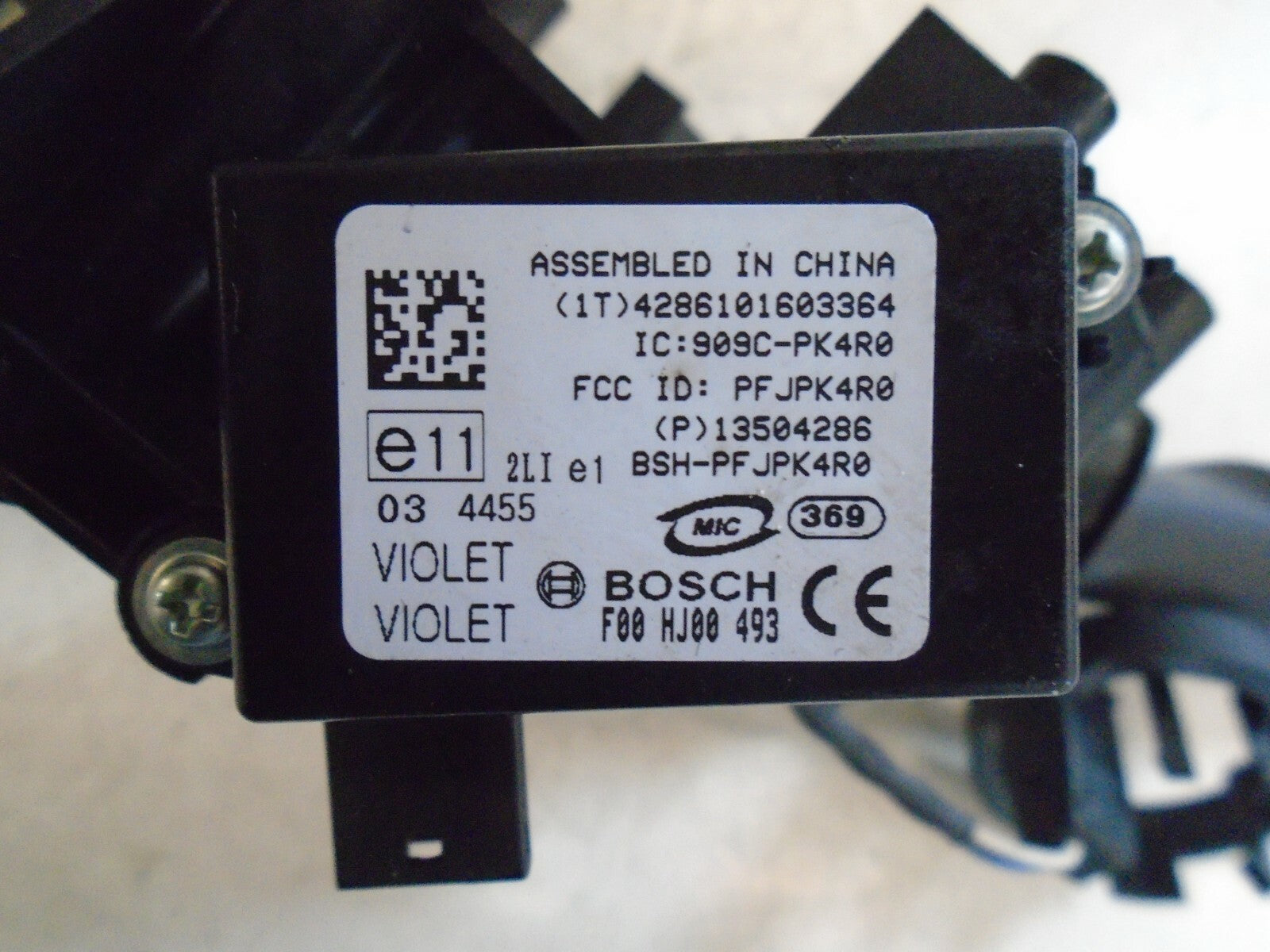 VAUXHALL INSIGNIA 2011 MK1 WIPER AND HEADLIGHT SWITCH STALK WITH IMMOBILISER