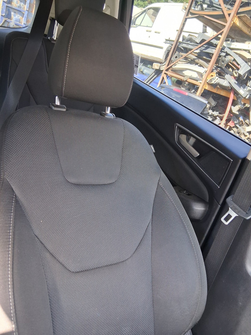 2017 FORD S MAX MK2 NSF PASSENGER SIDE FRONT LEFT COMPLETE FABRIC SEAT