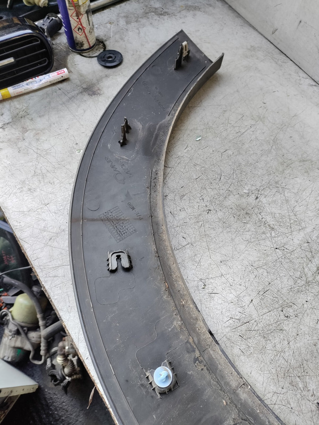 2019 CITROEN C4 CACTUS OSR DRIVER SIDE REAR WHEEL ARCH 9801554380