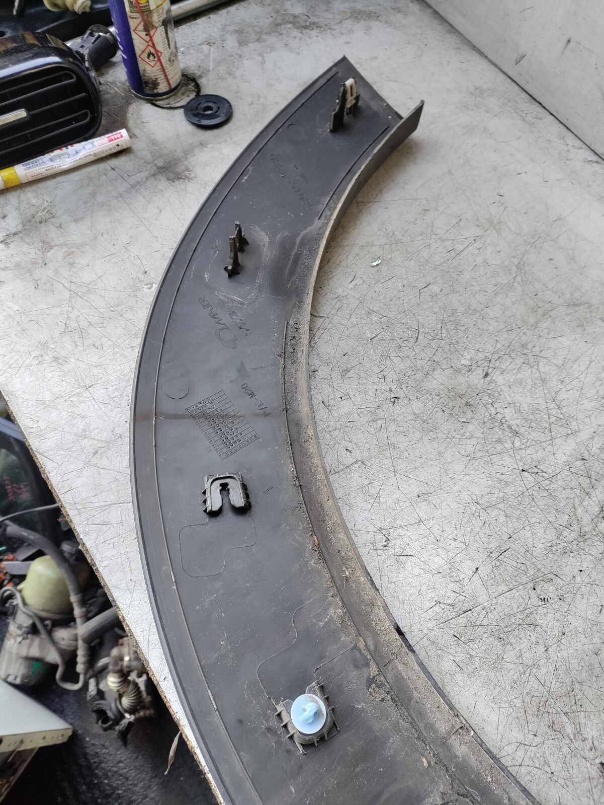 2019 CITROEN C4 CACTUS OSR DRIVER SIDE REAR WHEEL ARCH 9801554380