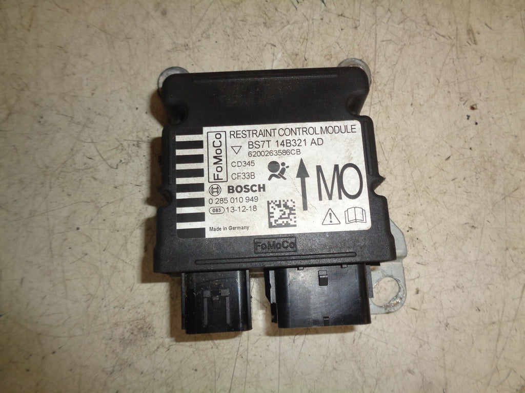 FORD MONDEO MK4 2014 SAFETY BAG RESTRAINT CONTROL MODULE BS7T14B321AD