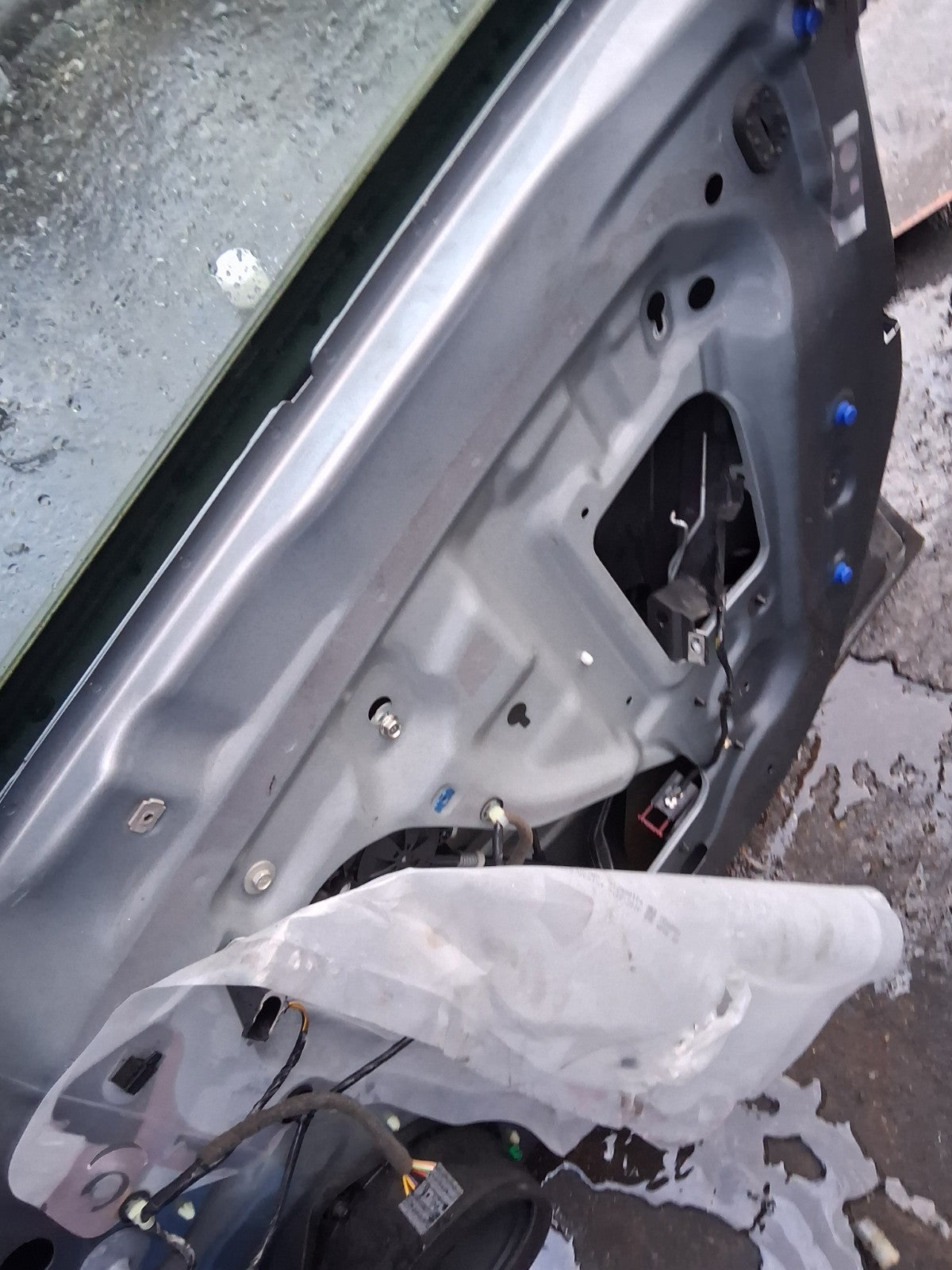 2017 VAUXHALL ZAFIRA C TOURER OSF DRIVER SIDE FRONT RIGHT BARE DOOR GREY