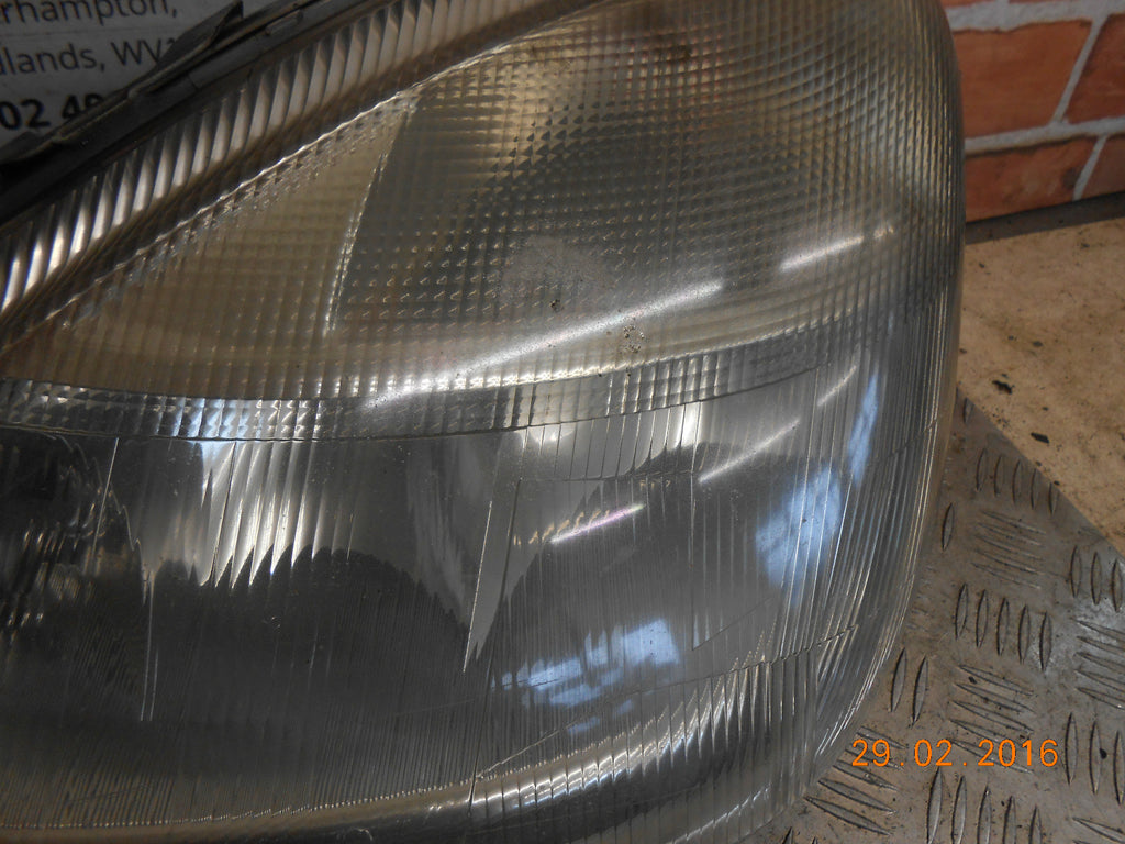 MERCEDES A CLASS W168 1999 NSF PASSENGER SIDE FRONT LIGHT HEADLIGHT 16882003641