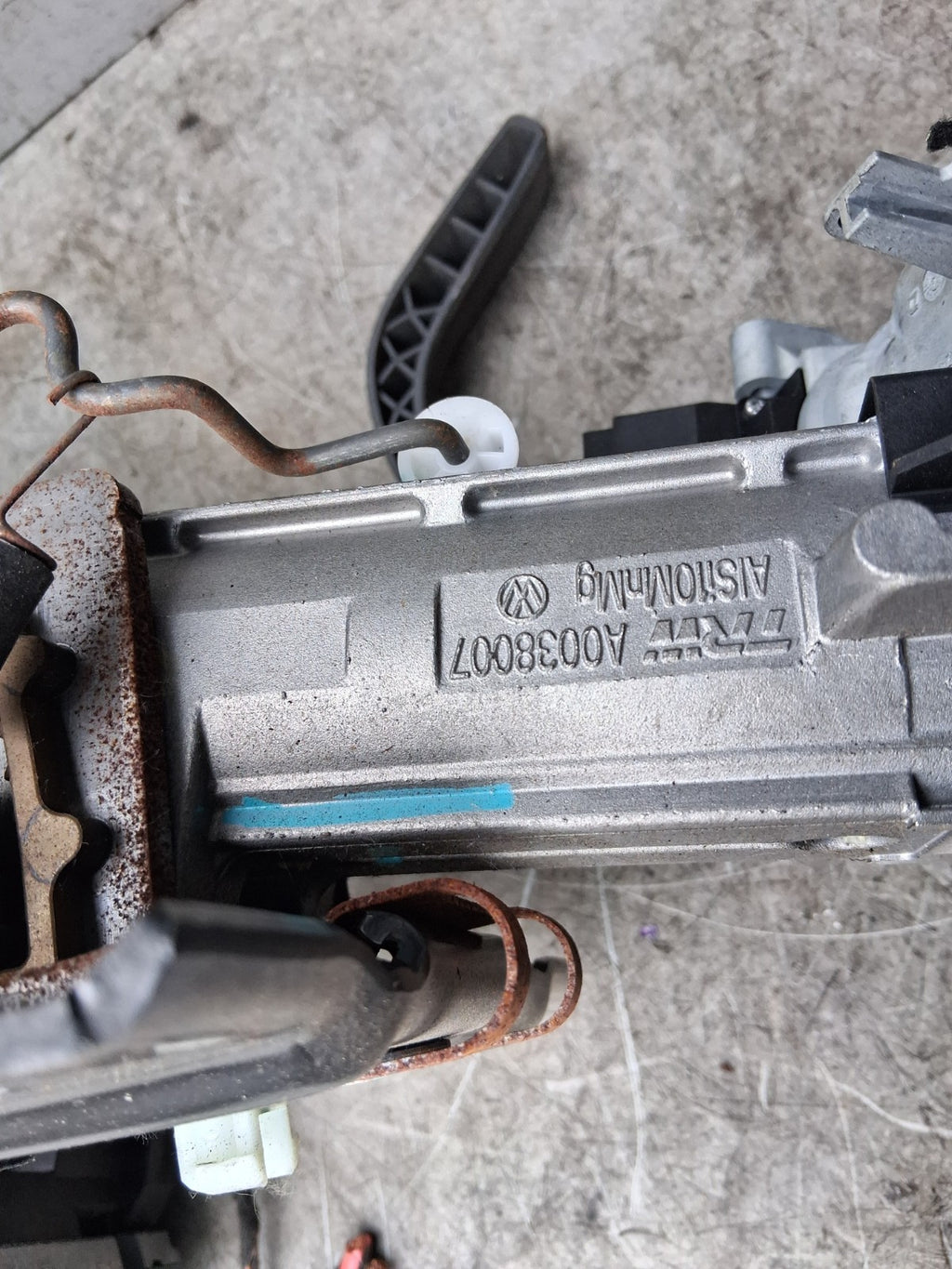 2021 VW VOLKSWAGEN T CROSS POWER STEERING COLUMN 6R2909144R