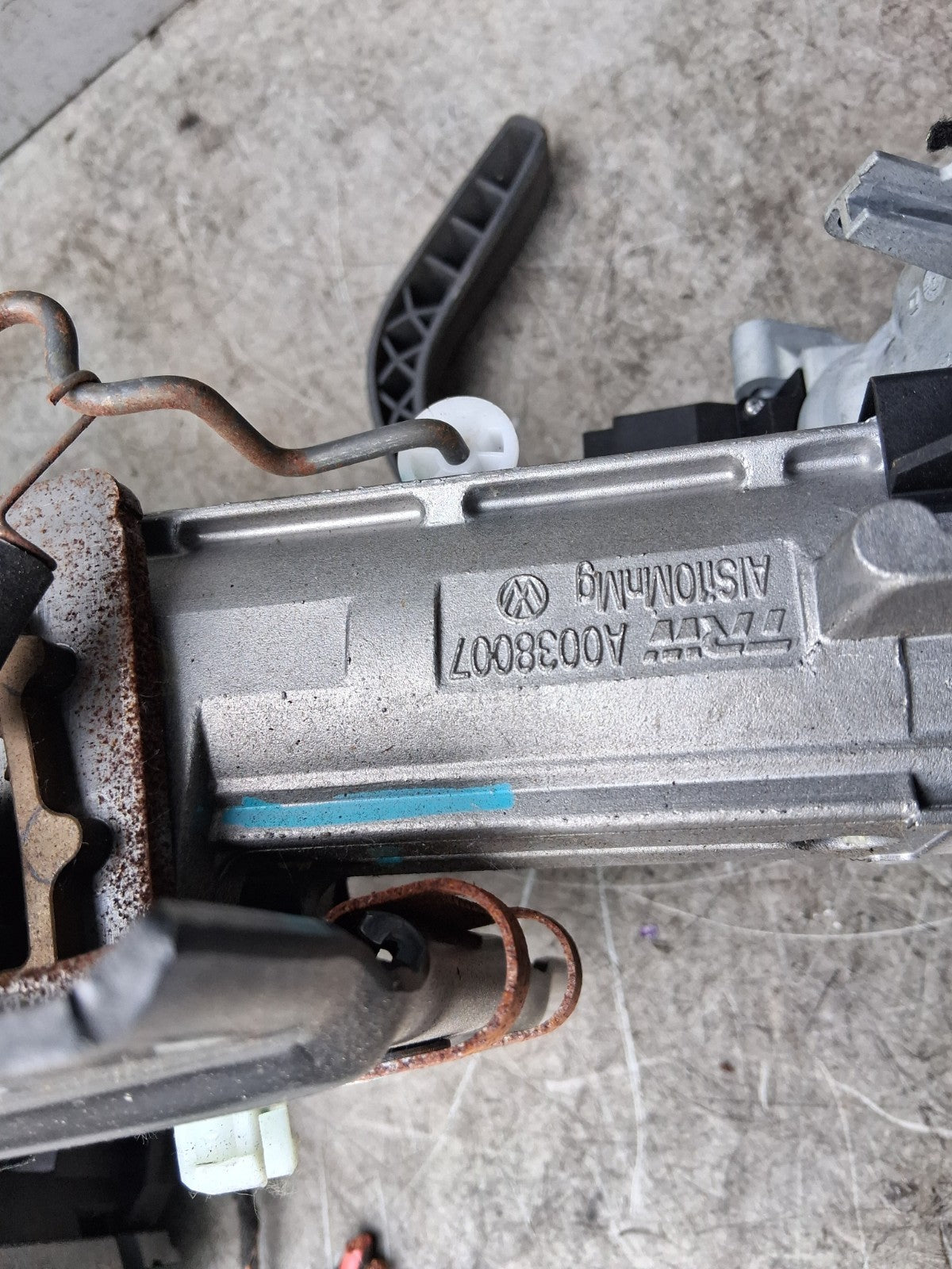 2021 VW VOLKSWAGEN T CROSS POWER STEERING COLUMN 6R2909144R