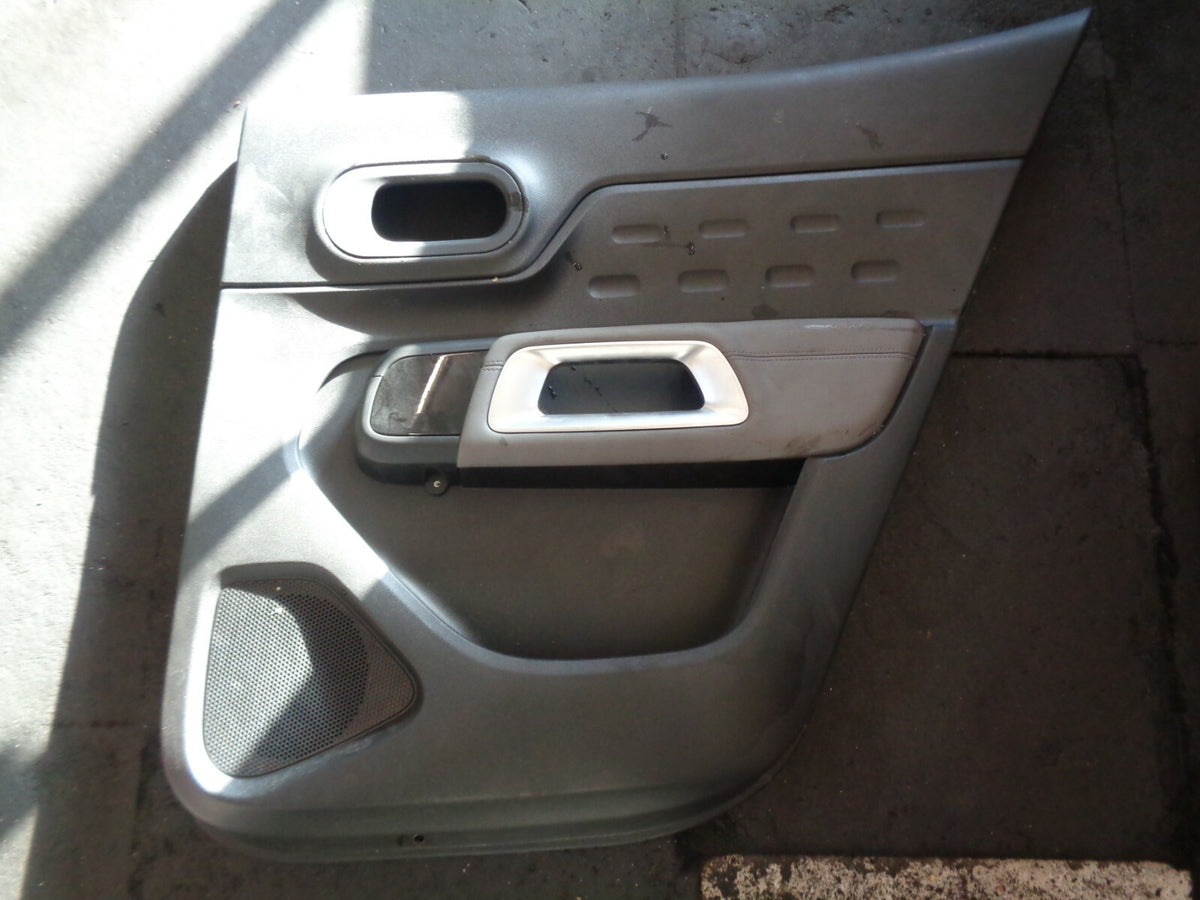 CITROEN C5 AIRCROSS 2020 OSR DRIVER SIDE REAR DOOR DOORCARD