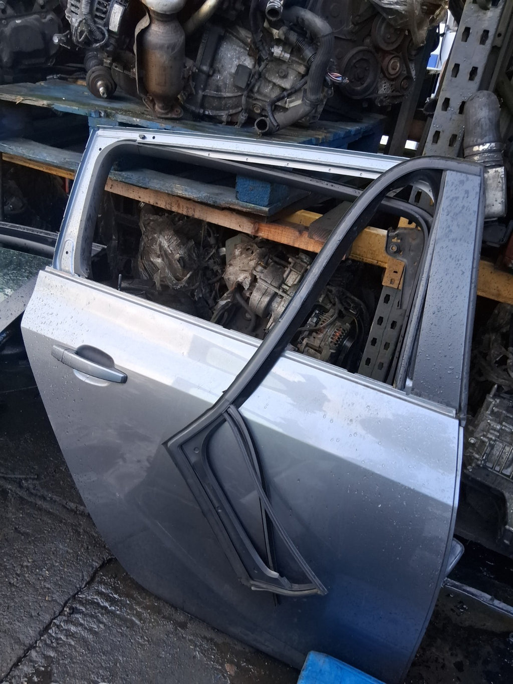 2017 VAUXHALL ZAFIRA C TOURER OSR DRIVER SIDE REAR RIGHT BARE DOOR GREY