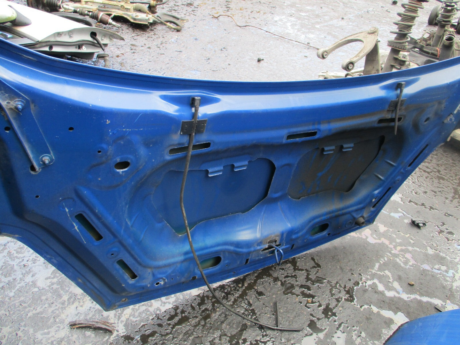 2014 CITROEN BERLINGO MK2 FRONT BONNET PANEL BLUE KPV
