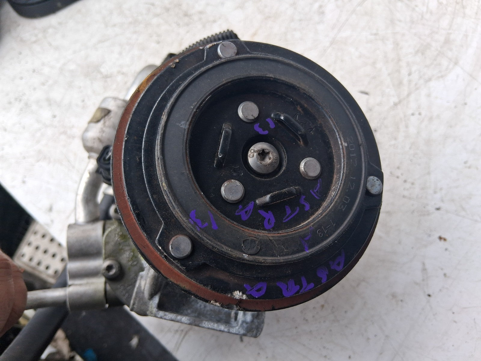 2013 VAUXHALL ASTRA J 1.7 DIESEL AC AIR CON COMPRESSOR PUMP 13412248