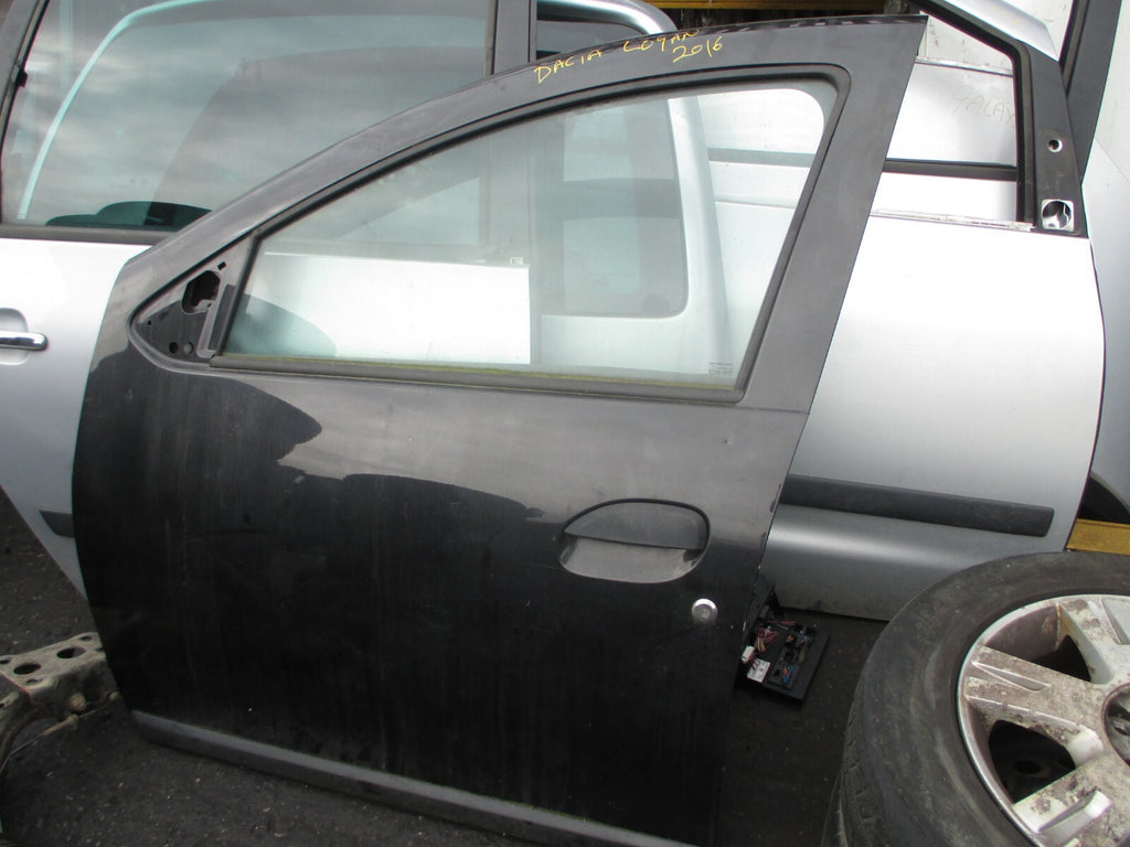 DACIA LOGAN 2016 NSF PASSENGER SIDE FRONT COMPLETE DOOR