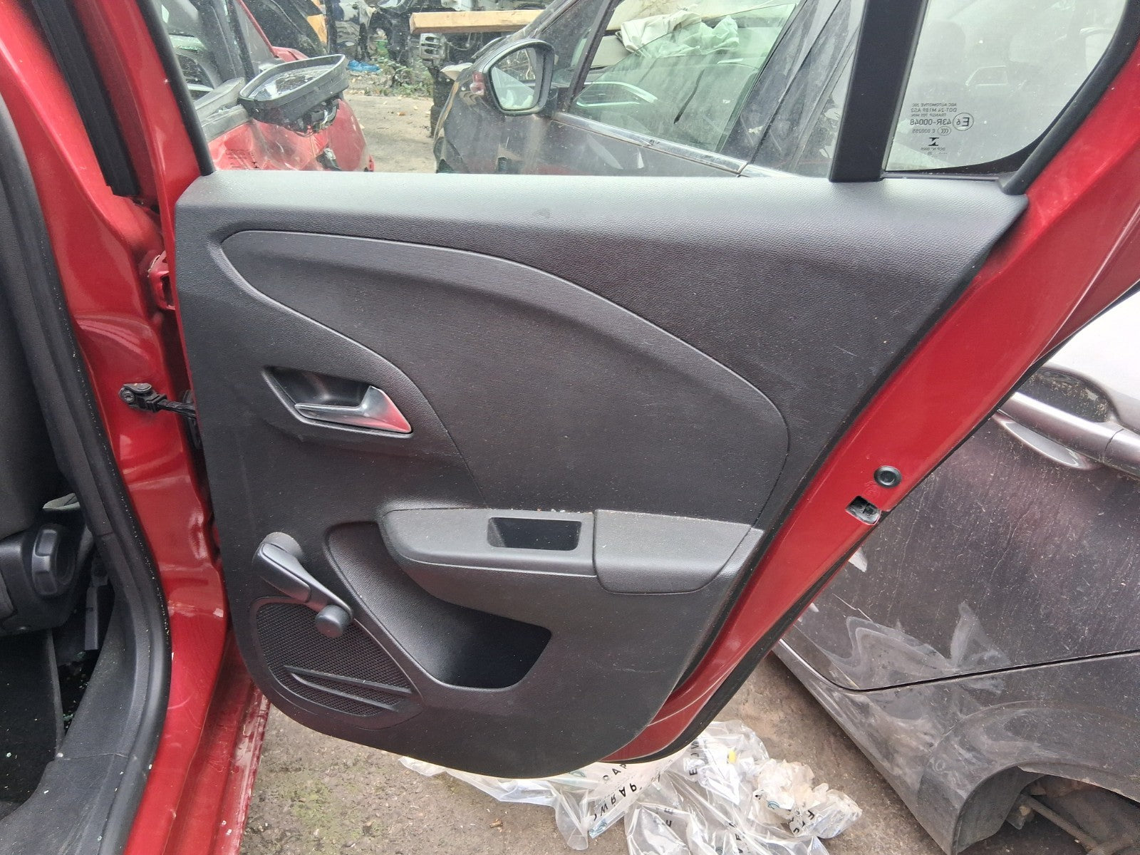 2020 VAUXHALL CORSA F HATCH OSR DRIVER SIDE REAR DOOR CARD PANEL