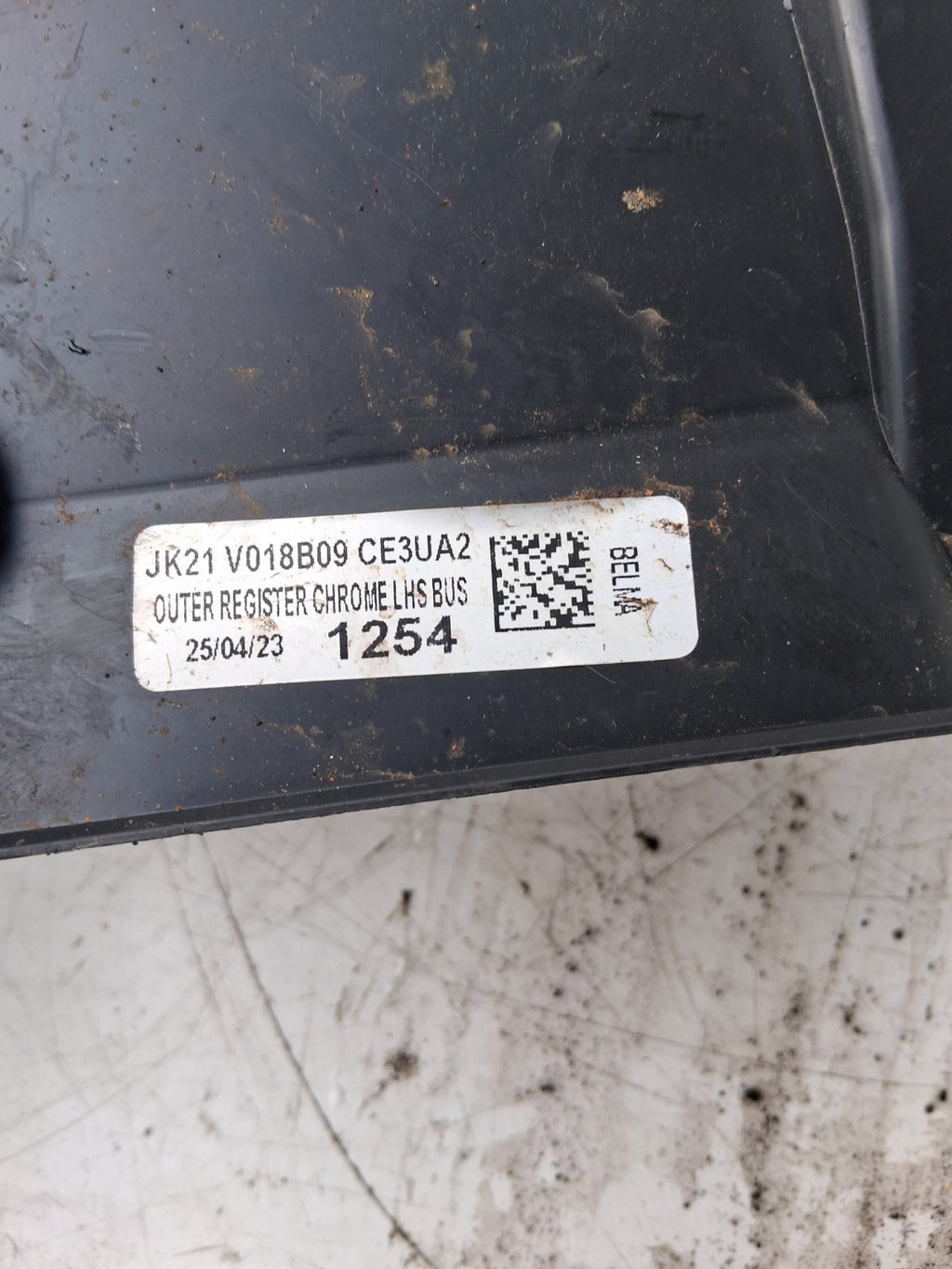 2023 FORD TRANSIT MK2 NS NEAR LEFT PASSENGER SIDE AIR VENT JK21V018B09CE3UA2