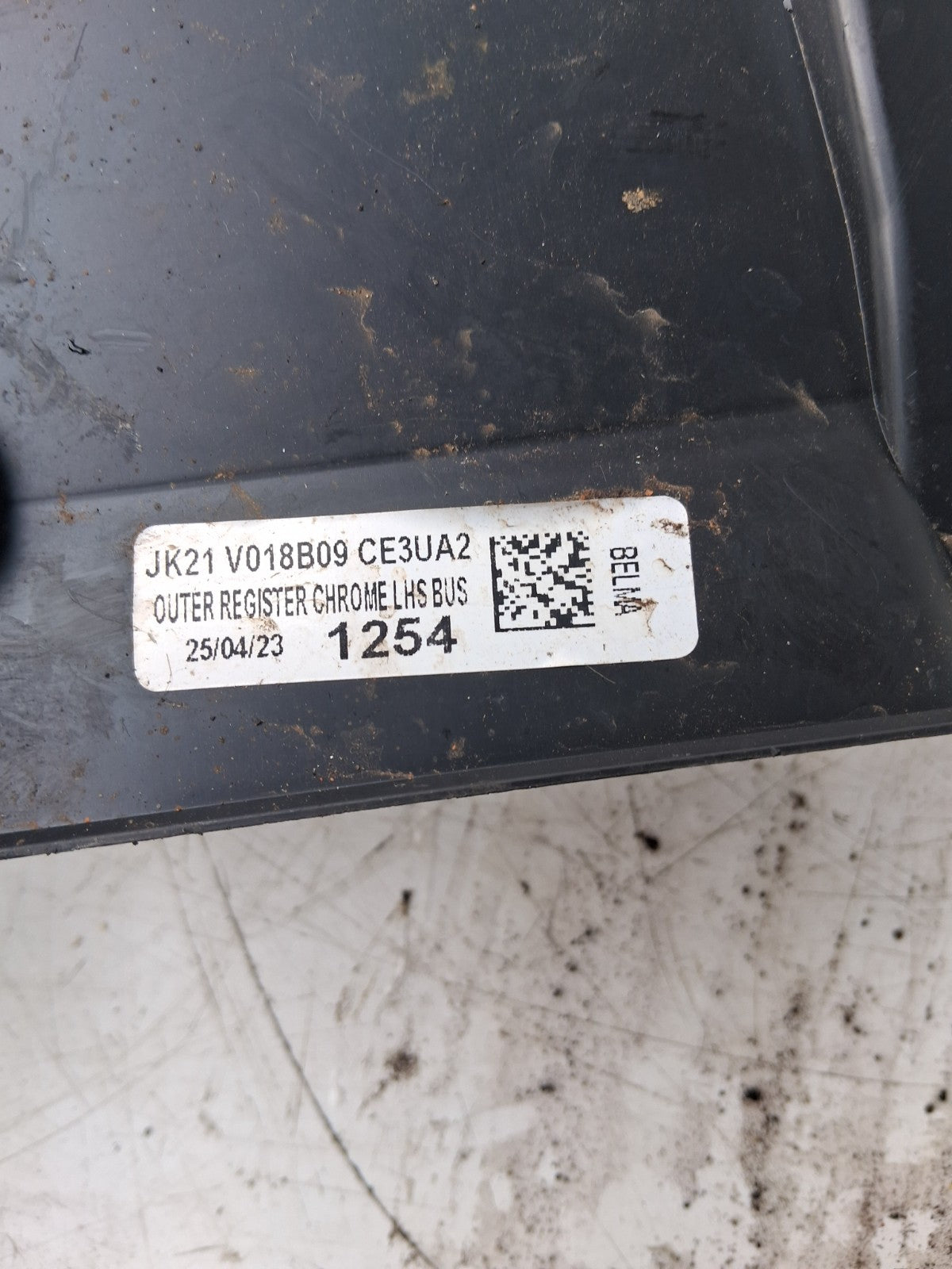 2023 FORD TRANSIT MK2 NS NEAR LEFT PASSENGER SIDE AIR VENT JK21V018B09CE3UA2