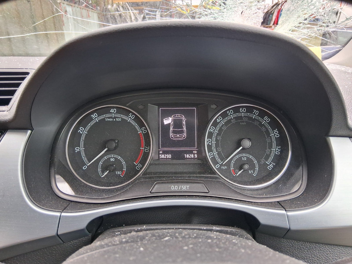 2019 SKODA FABIA MK3 NJ 1.0 PETROL SPEEDO SPEEDOMETER INSTRUMENT CLUSTER