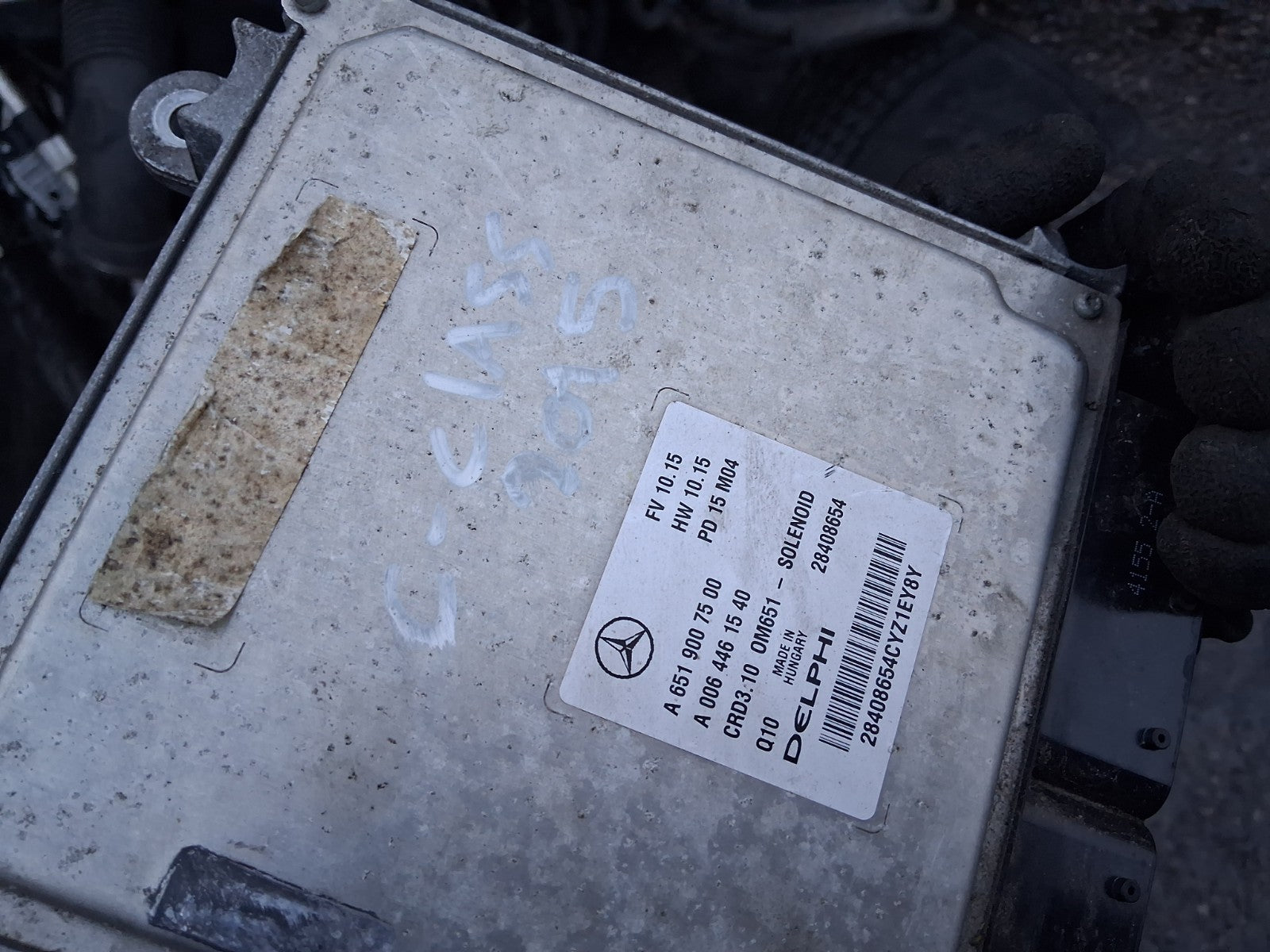 2015 MERCEDES BENZ CITAN 1.5 DIESEL ECU ENGINE CONTROL UNIT A6519007500