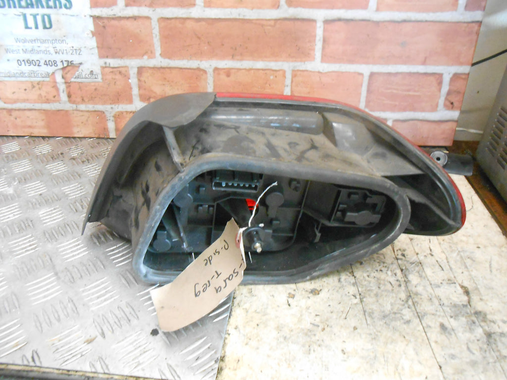 CITROEN XSARA HATCHBACK 1999 NSR PASSENGER SIDE REAR BRAKE TAIL LIGHT CLUSTER
