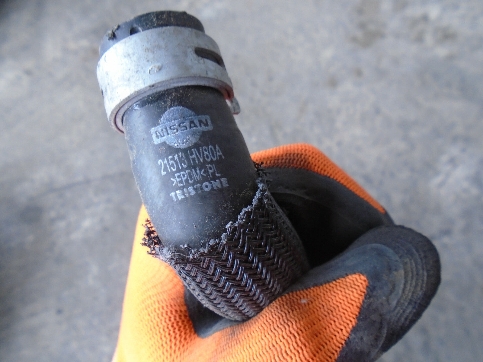 NISSAN QASHQAI J11 2018 1.5 DCI FRONT COOLANT PIPE HOSE 21513HV80A