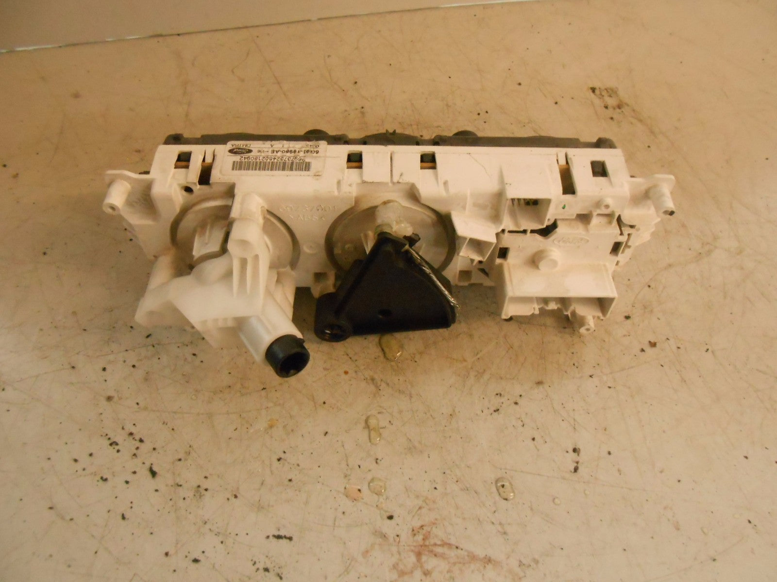 FORD MONDEO MK4 2007 MANUAL HEATER CONTROL PANEL 6G91199809AE