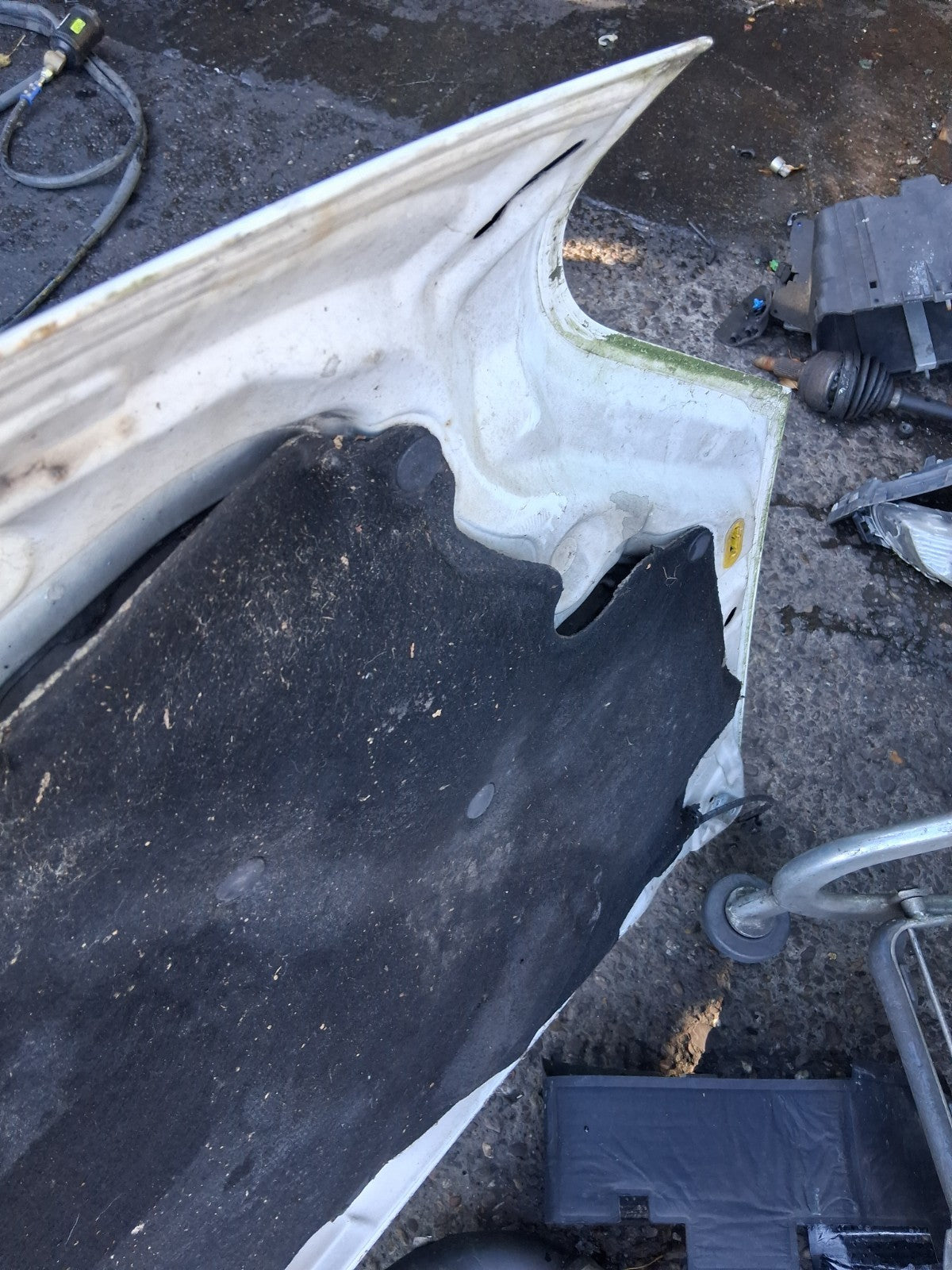 2003 FORD TRANSIT CONNECT MK1 FRONT BONNET HOOD PANEL WHITE