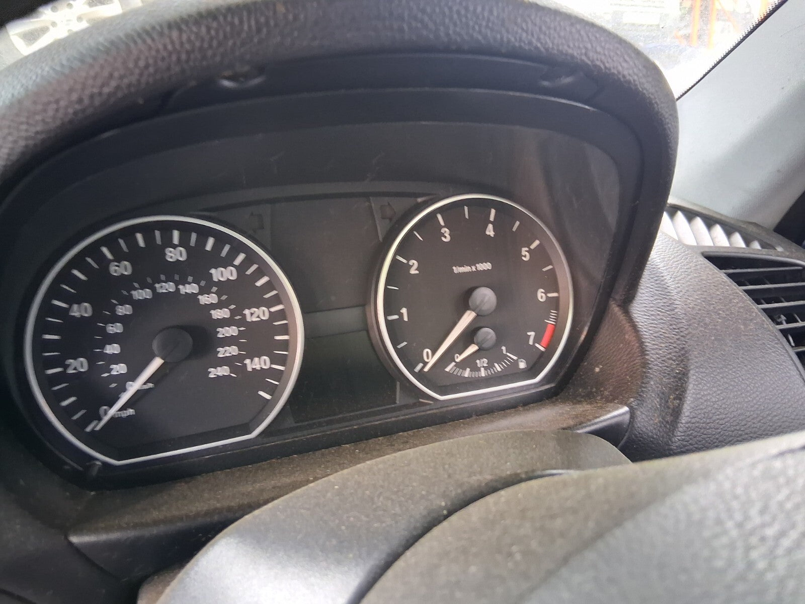 2011 BMW 1 SERIES SPEEDOMETER INSTRUMENT CLUSTER GAUGE