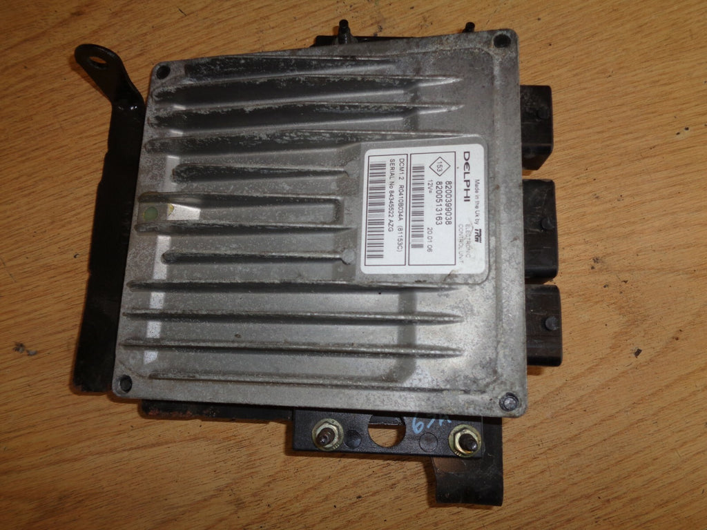 RENAULT MAGANE 2006 MK2 ECU ENGINE CONTROL MODULE 8200399038