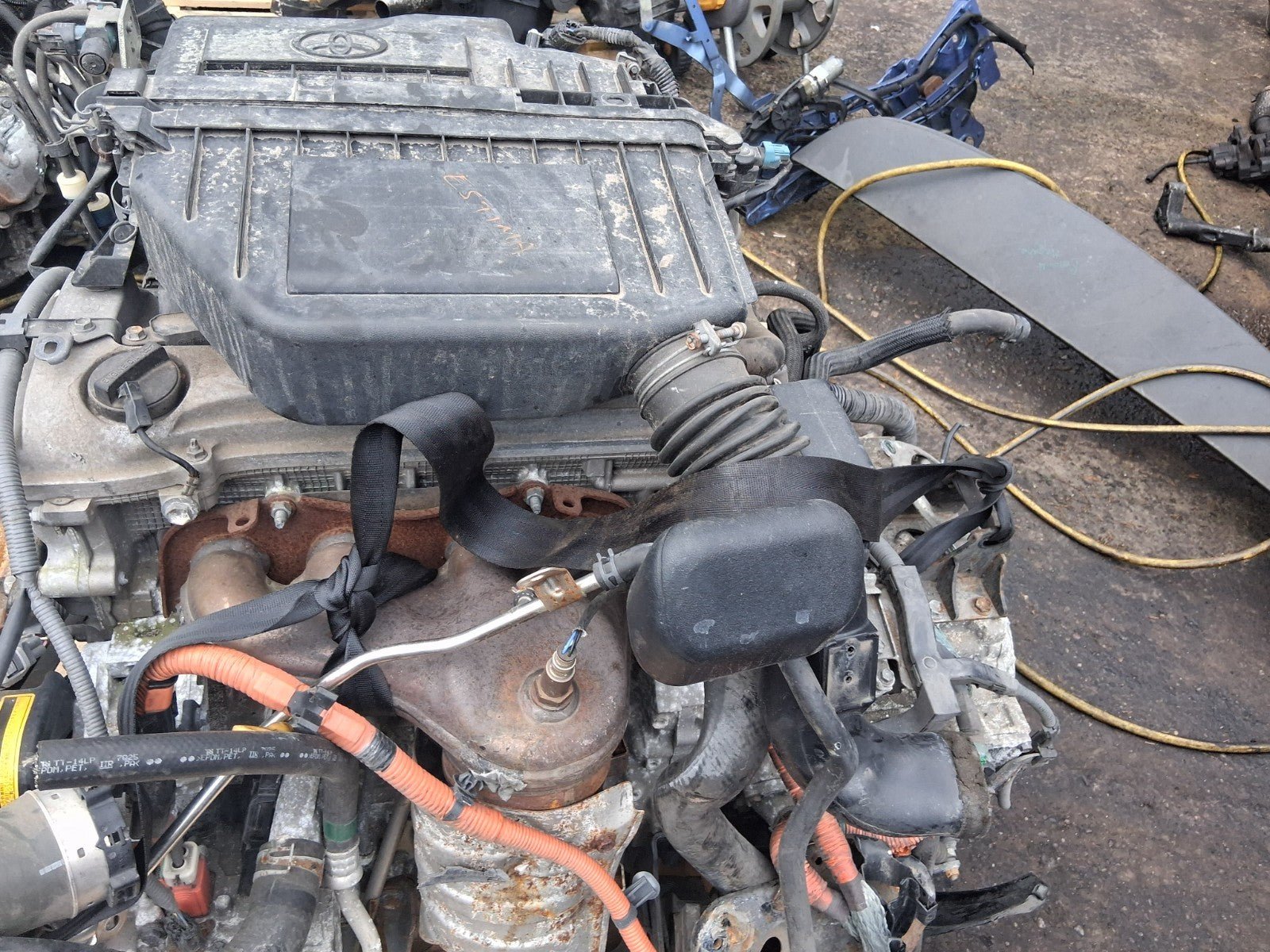 TOYOTA ESTIMA 2013 MK3 2.4 PETROL HYBRID BARE ENGINE 2AZ FE 63K MILES